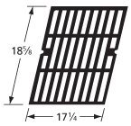 Music City Metals 63251 Matte Cast Iron Cooking Grid Replacement for Select Brinkmann Gas Grill Models