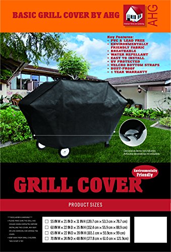 American Home and Gardening Basic BBQ Grill Cover - 65