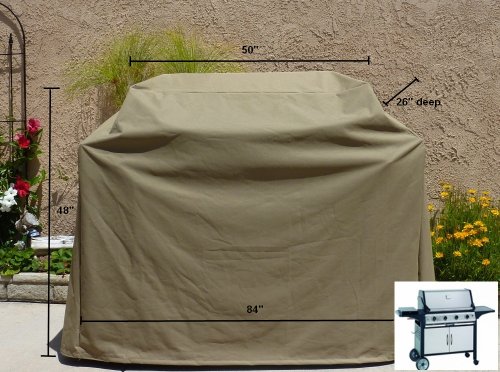 Heavy Gauge Bbq Grill Cover Up To 84&quot Long