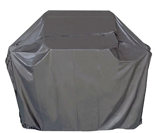 Icover 55 Inch Heavy Duty Water Proof Patio Outdoor Black Bbq Barbecue Smokergrill Cover G11602 For Weber Char-broil