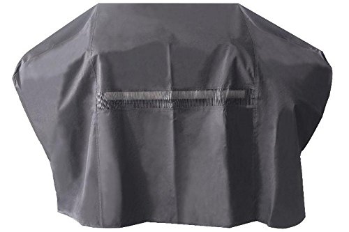 Icover 70 Inch Heavy-duty Water Proof Patio Outdoor Black Bbq Barbecue Smokergrill Cover G21606 For Weber Char-broil