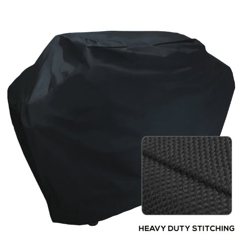 Khomo Panther Series Waterproof Heavy Duty Bbq Grill Cover Medium 58 X 24 X 48-inch Black