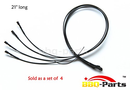 Bbq-parts Iwc500 Universal Gas Barbecue Grill Replacement Ignitor Wire For Select Gas Grill Models By Char-griller
