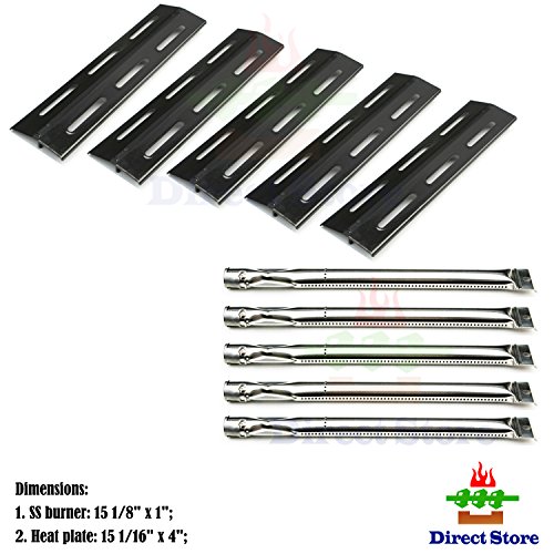 Direct Store Parts Kit Dg113 Replacement Kenmore Burners, Heat Plates P01708034e, P02008010a, P02008029a, 5 Pack