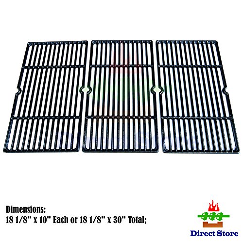 Direct store Parts DC113 Porcelain Cast Iron Cooking grid Replacement Charbroil Cuisinart Kenmore Tuscany Gas Grill