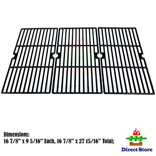Direct store Parts DC121 Porcelain Cast Iron Cooking grid Replacement Charbroil Kenmore Master Chef Gas Grill