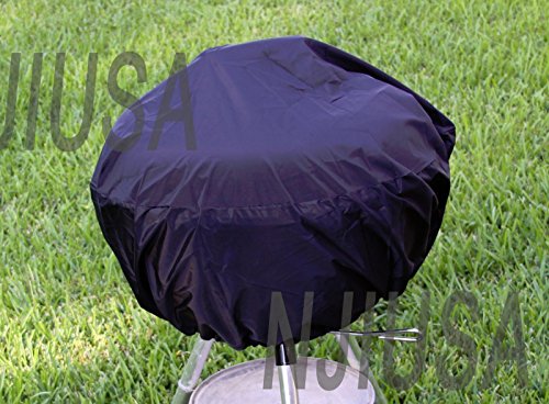 BBQ Grill Cover w drawstring fits Weber Jumbo Joe Gold 18 tabletop model New