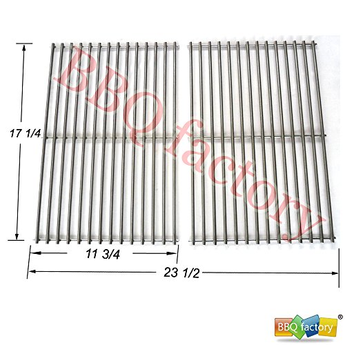 bbq factory JGX527 9869 JGX526 JGX525 Stainless Steel ROD BBQ Replacement Cooking Grill ROD Grid Grate for Weber 7527 Lowes Model Grills