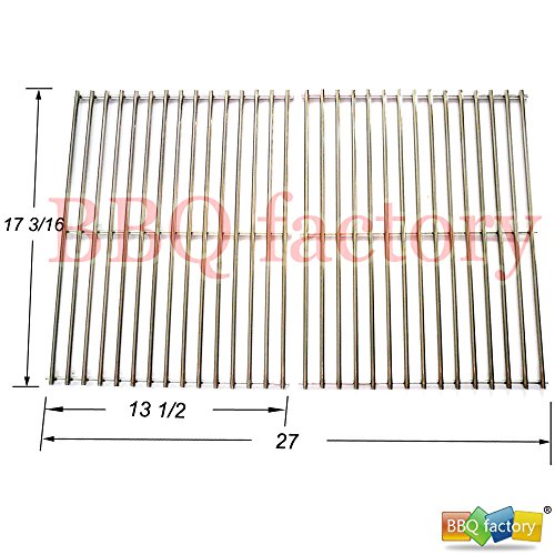 Bbq Factory Stainlessa Steel Rod Cooking Gridcooking Grates Jcx812 Replacement For Brinkmann Grill Master Nexgrill