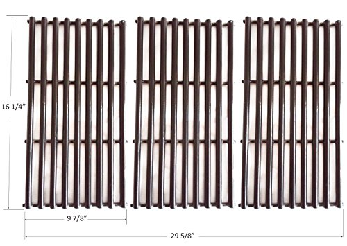 Bbq Funland Gp1593 New Gloss Porcelain Enameled Cooking Grid Replacement For Gas Grill Models Uniflame Gbc1059wb