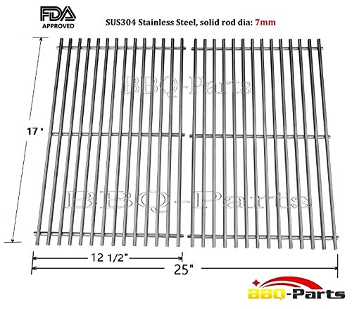 Hongso SCA022 Aftermarket BBQ Barbecue Replacement Stainless Steel Cooking Grid 51022 for Great Outdoors and Vermont Castings Grills