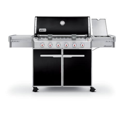 Weber Summit 7321001 E-620 838-square-inch 60800-btu Liquid-propane Gas Grill Black