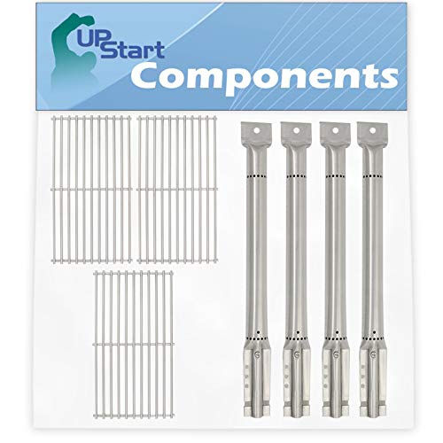 UpStart Components BBQ Grill Cooking Grates Tube Burner Replacement Parts for Charbroil 463239915 - Compatible Barbeque Stainless Steel Pipe Burner Grid