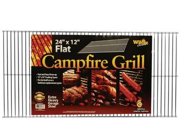 Campfire Grill Grid or BBQ Replacement Grate 12x24