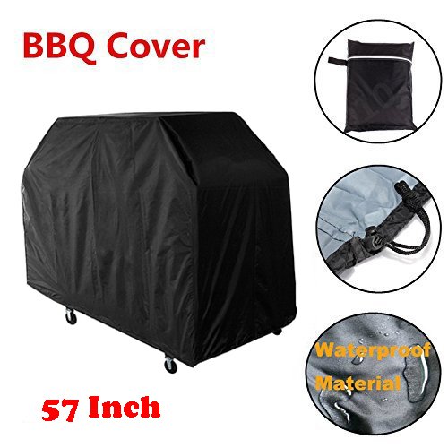 Blueidea Barbeque Grill Cover Waterproof Dustproof 57 Inch Compatible with Weber Char Broil