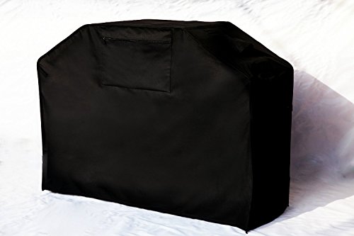 Garden Home Barbeque Grill Cover Padded Handles Helpful Air Vents 58 L Black