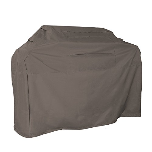 Khomo Gear - Titan Series - Waterproof Heavy Duty Bbq Grill Cover - Grey Xx-large 72 X 26 X 51 - Different Sizes