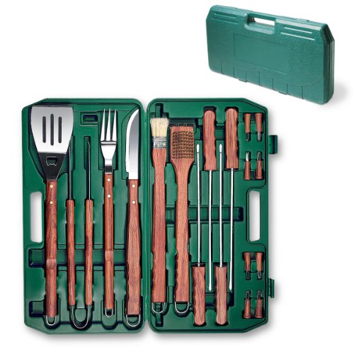 Picnic Time 18-Piece Deluxe BBQ Tool Set in Carry Case