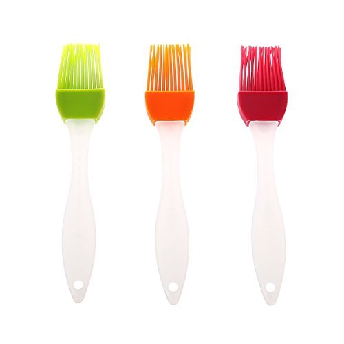 Silicone Basting Pastryamp Bbq Grill Brushes Durable Attractive Heat Resistant Kitchen Utensils- Soft Flexible
