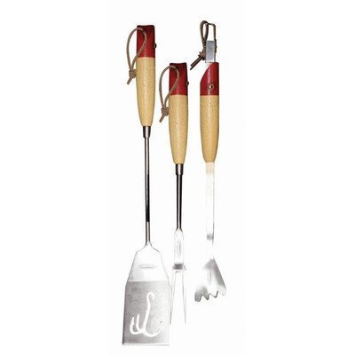 Fishing 3 Piece Grill Utensil Set by Teton Grills