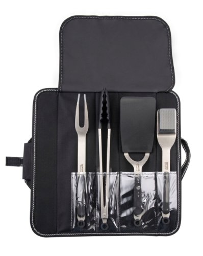 Kenyon A70011 4-Piece Stainless Steel Grill Utensil Set