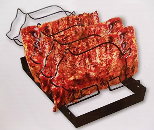 Gourmet Chef Pig Shaped Non Stick Grill Rib Rack