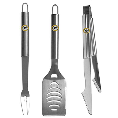 Nfl Grilling Bbq 3 Piece Utensil Sets