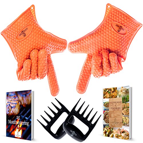 Barbecue Glovesamp Pulled Pork Claws Set Grilling Protection Accessoriesamp Home Kitchen Tools  Oven Mitts Silicone