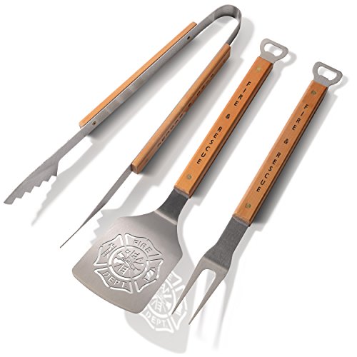 Fire and Rescue Scramble 3-Piece BBQ Grill Tool Set