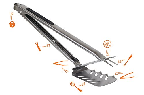 Best Bbq Multi-function Accessories - The Stingray 7 In 1 Bbq Tools In Durable Stainless Steel Construction -