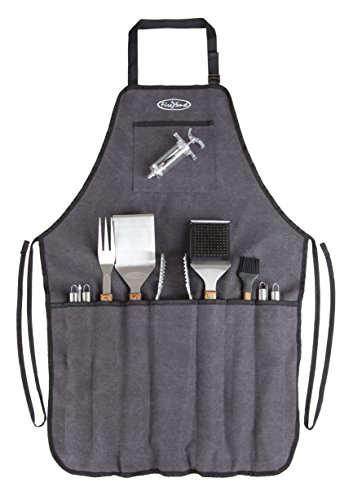 Fire Sense 61932 Elite Stainless Steel BBQ Tool Set