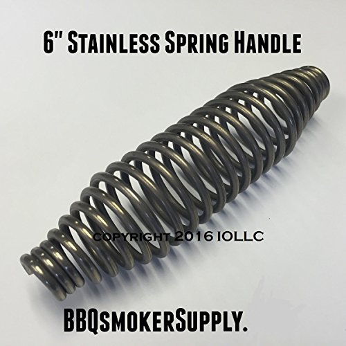 Lavalock&reg Stainless Steel 6&quot Bbq Smoker Spring Handle Smoker Parts