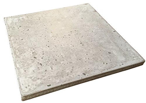 Square Pizza Stone for your Outdoor Grill and Oven - The Last Pizza Stone You Will Ever Need - Lasts Longer than the Standard Cordierite Baking Stone - Works Great On The BBQ