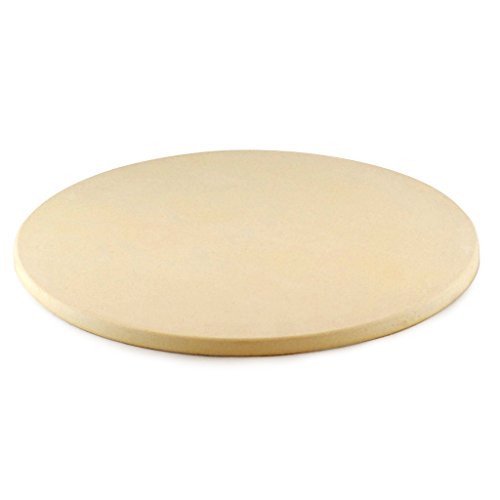 Ceramic Grill Store 19 Round Ceramic Pizza Stone for XL Big Green Egg Kamado Joe Big Joe and other XL Ceramic Grills