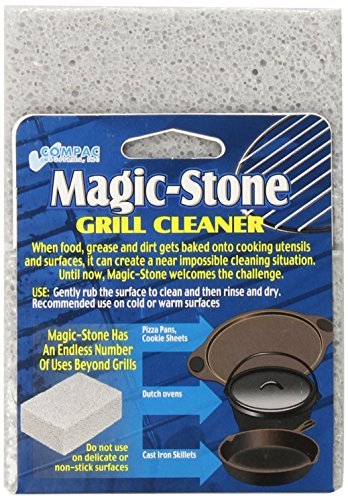 Compac Magic-Stone Grill Cleaner 2 Count Model 13801 Home Garden Store