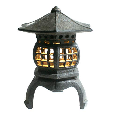TIAAN 12 Height Japanese Lantern Solar Garden lamp Solar Pagoda Light