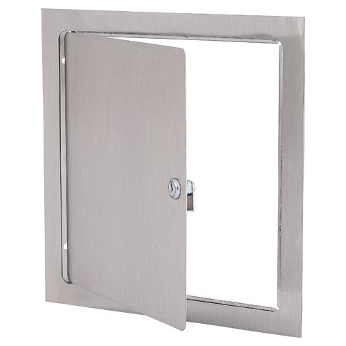 Elmdor 12 X 12 Dw Series Access Door For Drywall Applications Stainless Steel Screwdriver Latch