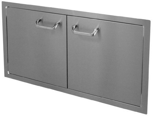 Hbi 36dd-std Hasty-bake Stainless Steel Standard Double Access Doors 36-inch