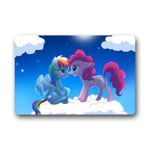 Cute My Little Pony Custom Bath Carpet Room Doormats Indoor  Outdoor Machine-washable Floor Door Mats Mat Gate Pad