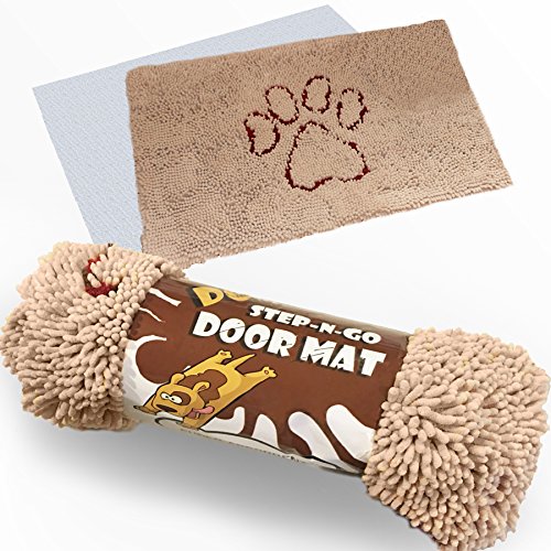 Dogquotextra Thick&quot Micro Fiber Door Mat - Super Absorbent Freequotwater Proof Liner - Extra Floor Protection&quot -