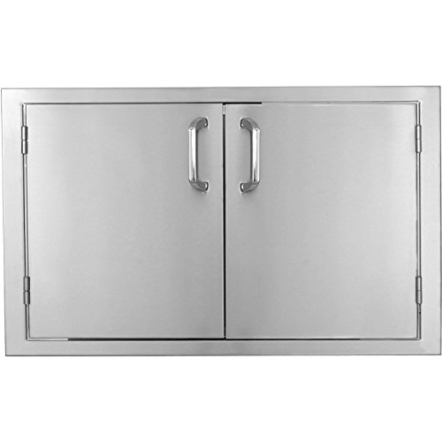 Bbqguyscom Kingston Series 36-inch Stainless Steel Double Access Door