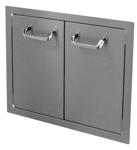 Hbi 24dd-std Hasty-bake Stainless Steel Standard Double Access Doors, 24-inch