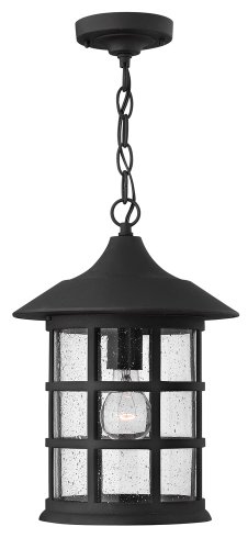 Hinkley 1802BK-LED Freeport Cast Aluminum Outdoor Ceiling Lighting LED Black