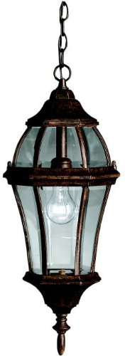 Kichler 9892TZ Townhouse Aluminum Outdoor Ceiling Lighting 100 Total Watts Tannery Bronze