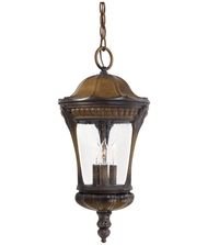 Minka Lavery Outdoor 9144-407 Kent Place Cast Aluminum Outdoor Ceiling Lighting 180 Watts Gold