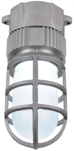 Phoenix VA Aluminum Ceiling Mount Metallic LED Vaporproof Fixture 100-277VAC 4-332 Length x 12 Height