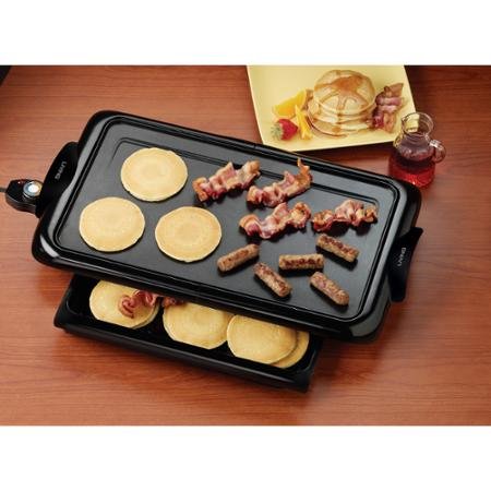 Nostalgia Electrics Living by Nostalgia Non-stick Griddle with Warming Drawer NGD200