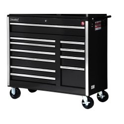 42&quot&quot 11 Drawer Cabinet With Roller Bearing Slides - Black Tools Equipment Hand Tools
