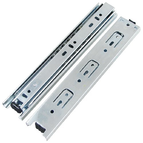 Uxcell A12051700ux0673 Full Extension Ball Bearing Telescopic Slide Rail 9-inch Pair Model A12051700ux0673