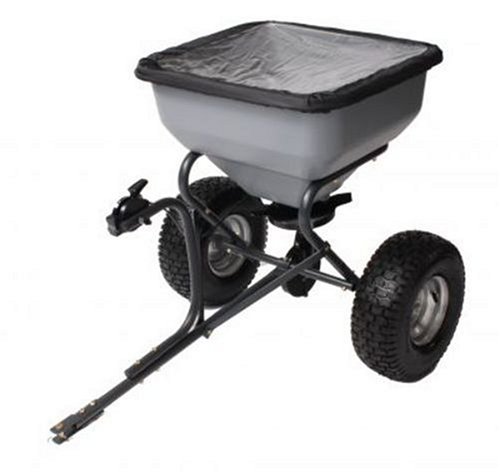 Precision Products TBS6000RDOS 6-Series 130-Pound Tow Behind Broadcast Spreader with Rain Cover